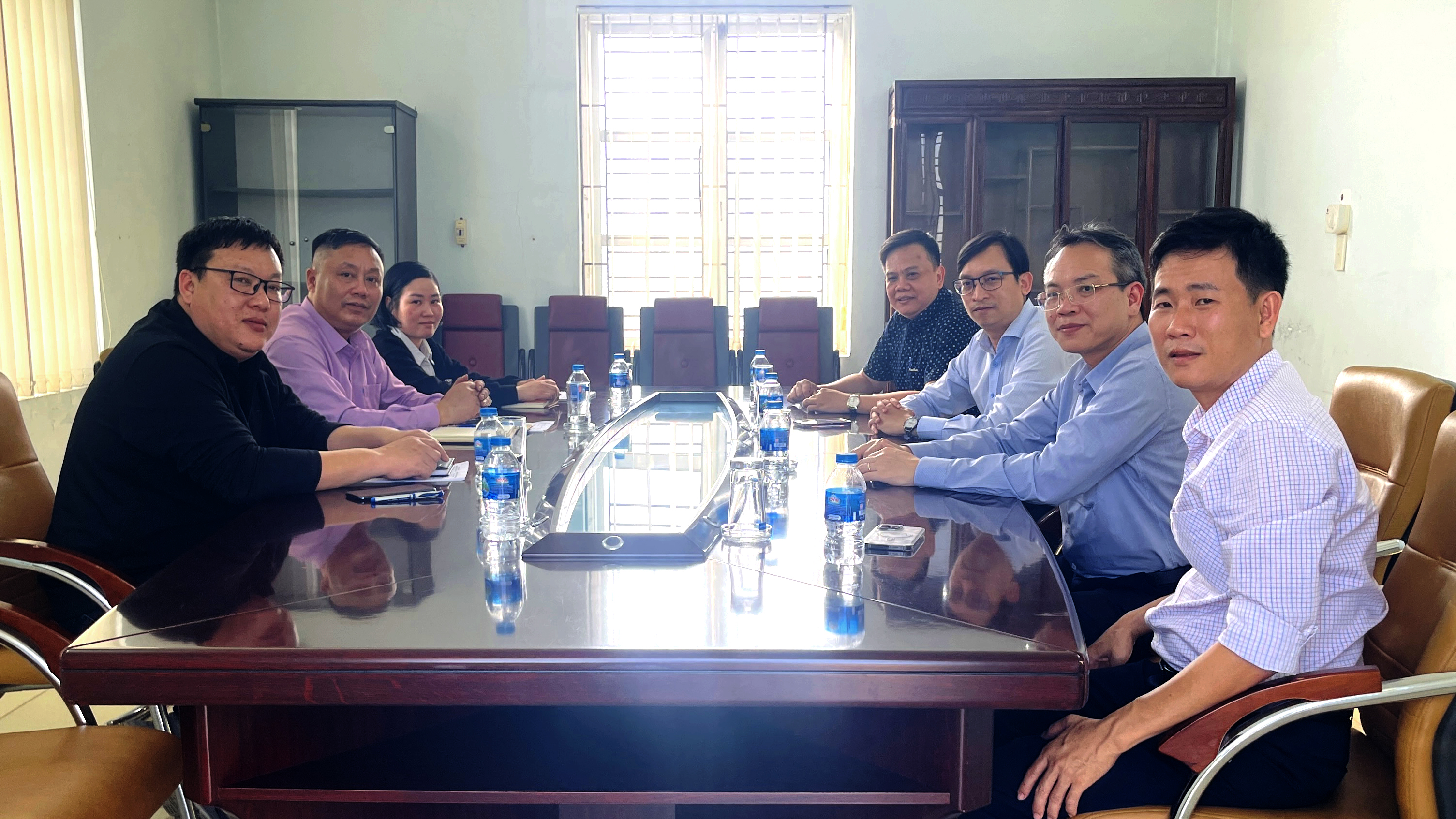 Chiều ngày 05/03/2024 Đoàn Công tác Tổng công ty Thủy sản Việt Nam - CTCP (SEAPRODEX) thăm và làm việc tại Công ty CP Cơ khí đóng tàu Thủy sản Việt Nam ( Fishipco)